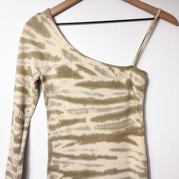 PRETTY LITTLE THING TIE DYE LONG SLEEVE MINI STONE DRESS SIZE US 6 BRAND NEW - Picture 5 of 8